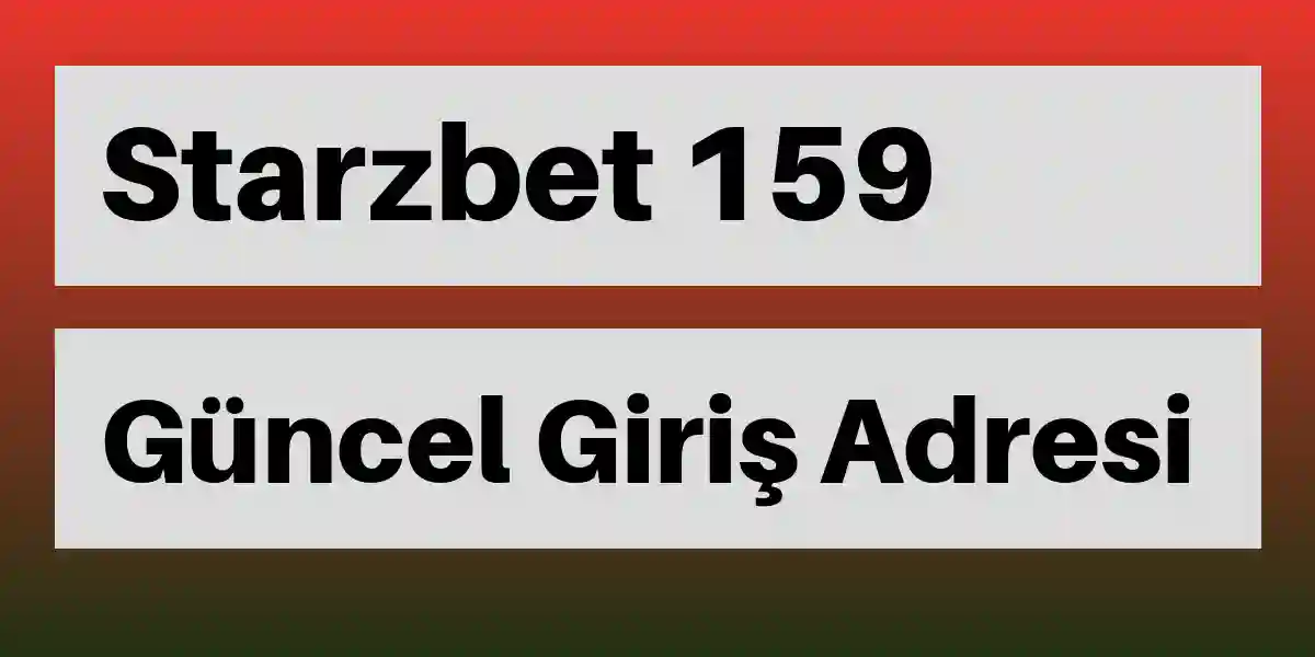 Starzbet güncel giriş https://starzbet.link/